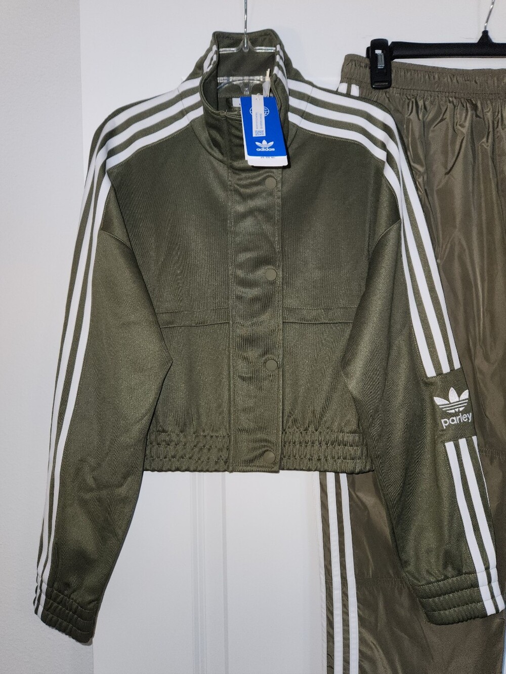 NWT Adidas Originals Womens Parley Track Suit | M - Picture 2 of 11